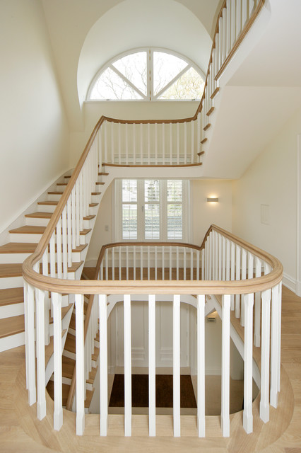 Wohnhaus E - Hamburg traditional-staircase