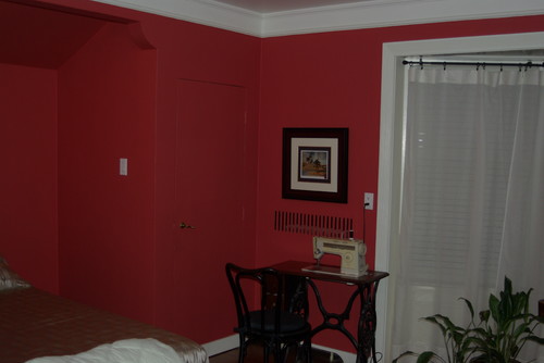 Help With Splitting Large Bedroom Into Two Bow Window First Problem