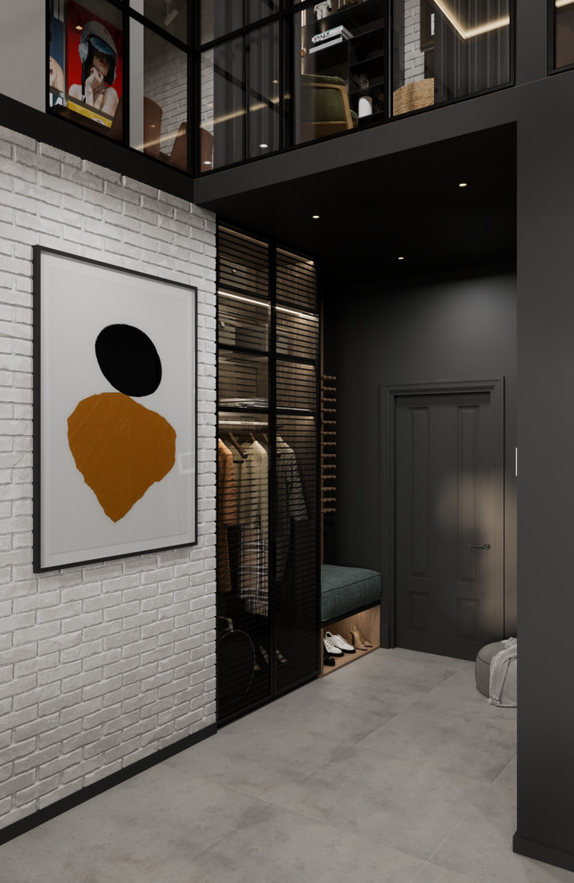 Дизайн проект двухуровневой квартиры