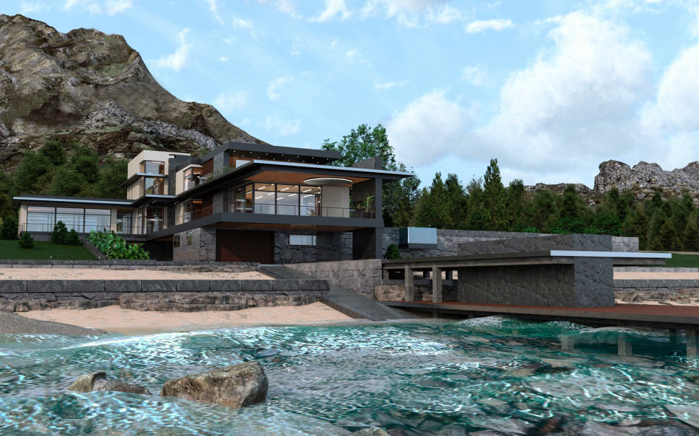 Дом на берегу Черного моря 1700 м2