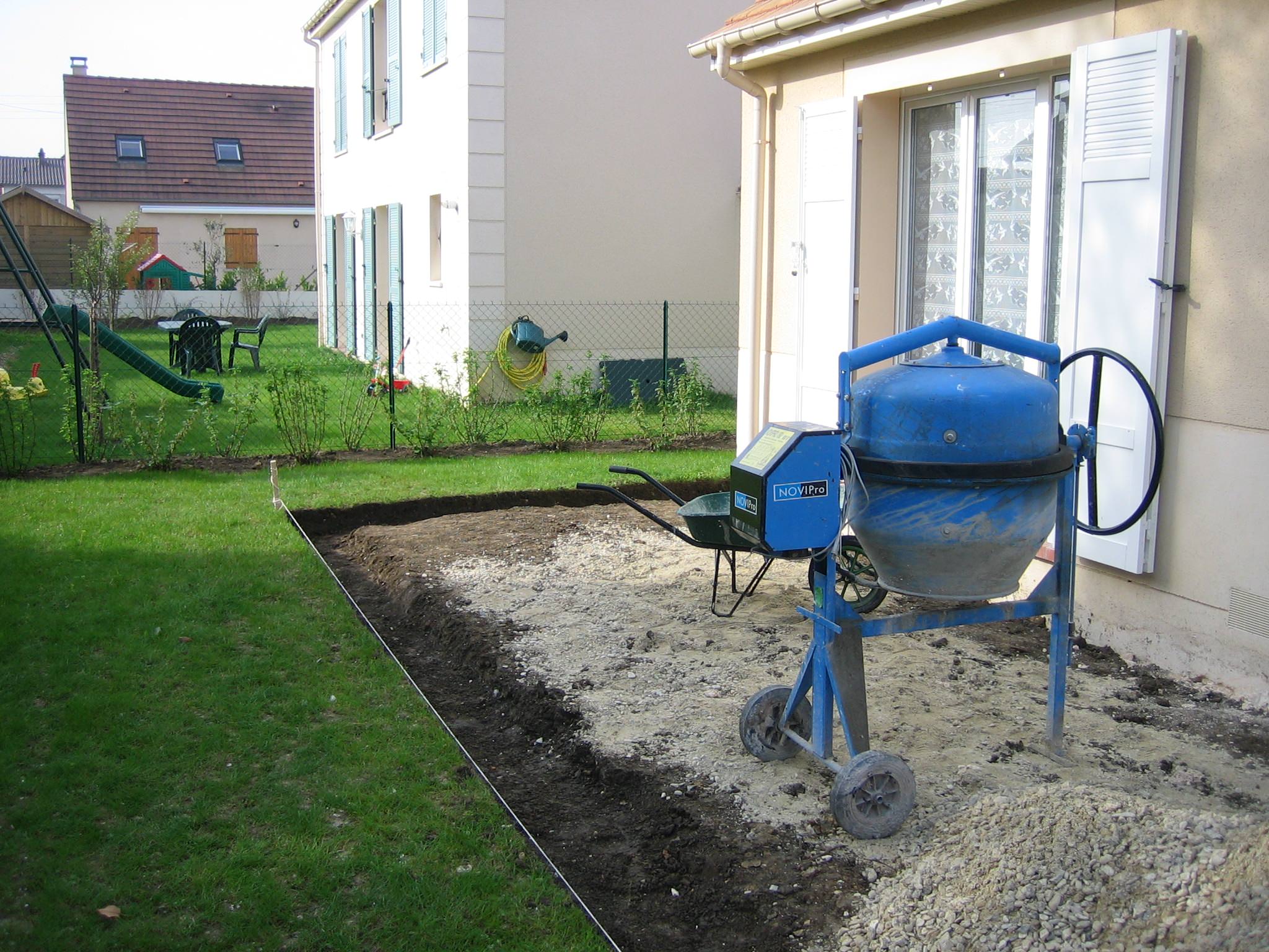 Une terrasse