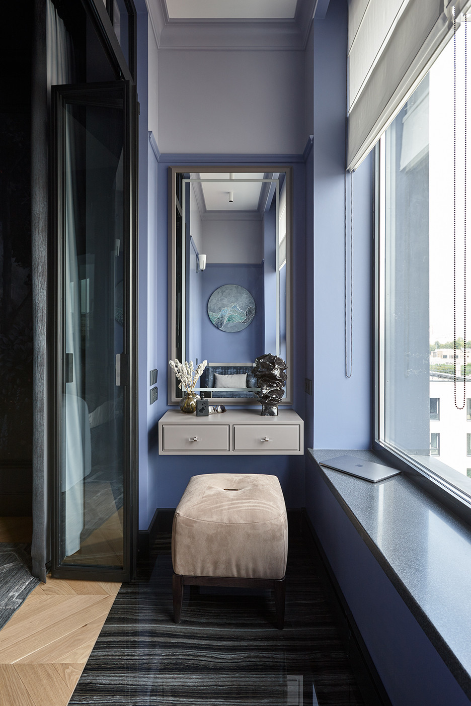 Дизайн двухкомнатной квартиры в ЖК Резиденции Архитекторов