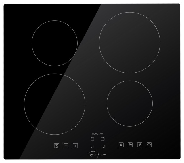 Empava 24" Electric Stove Induction Cooktop with 4 Power Boost Burners