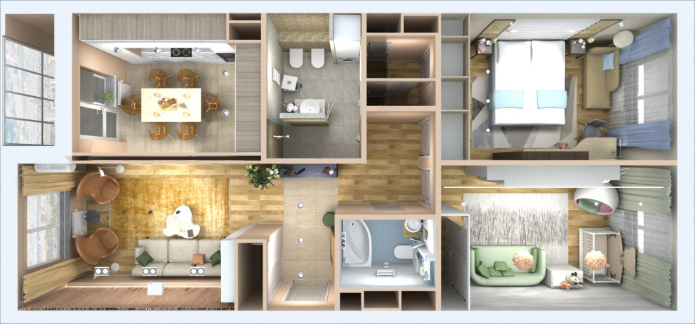 Квартира в ЖК "Летний сад"