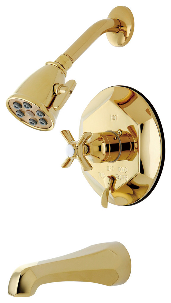 Millennium Tubshower Faucet Polished Brass Transitional Tub And Shower Faucet Sets By 0208