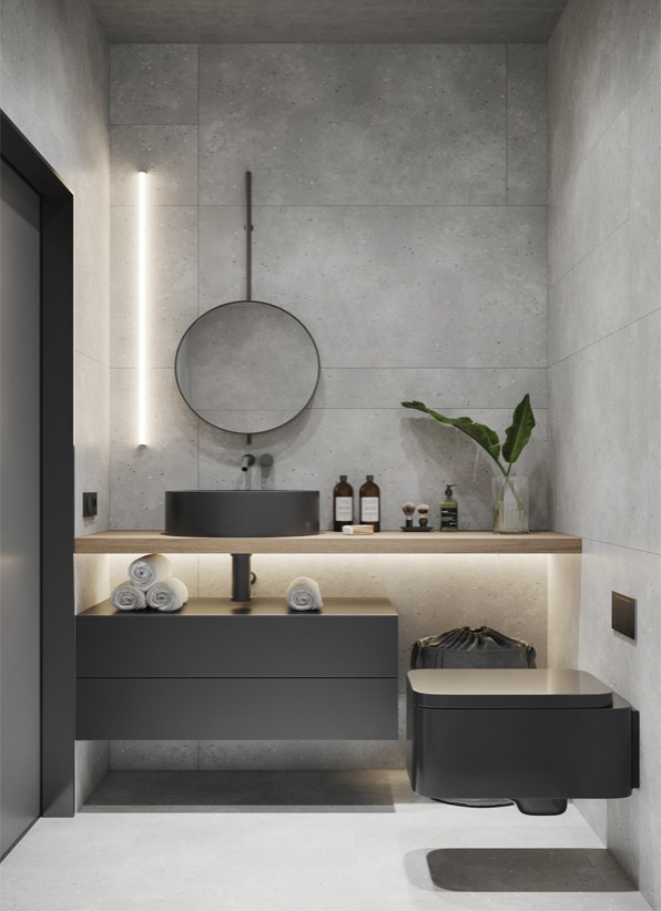 ПРОЕКТЫ САНУЗЛОВ  В РАЗНЫХ СТИЛЯХ