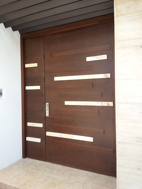 Puertas - Carpinter&iacute;a de Obra contemporain-entree