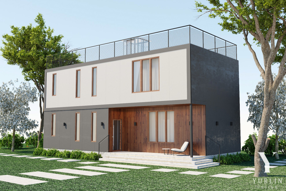 Проект  частного дома из ЛСТК