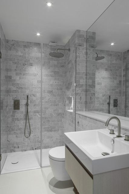 Clapham contemporary-badrum