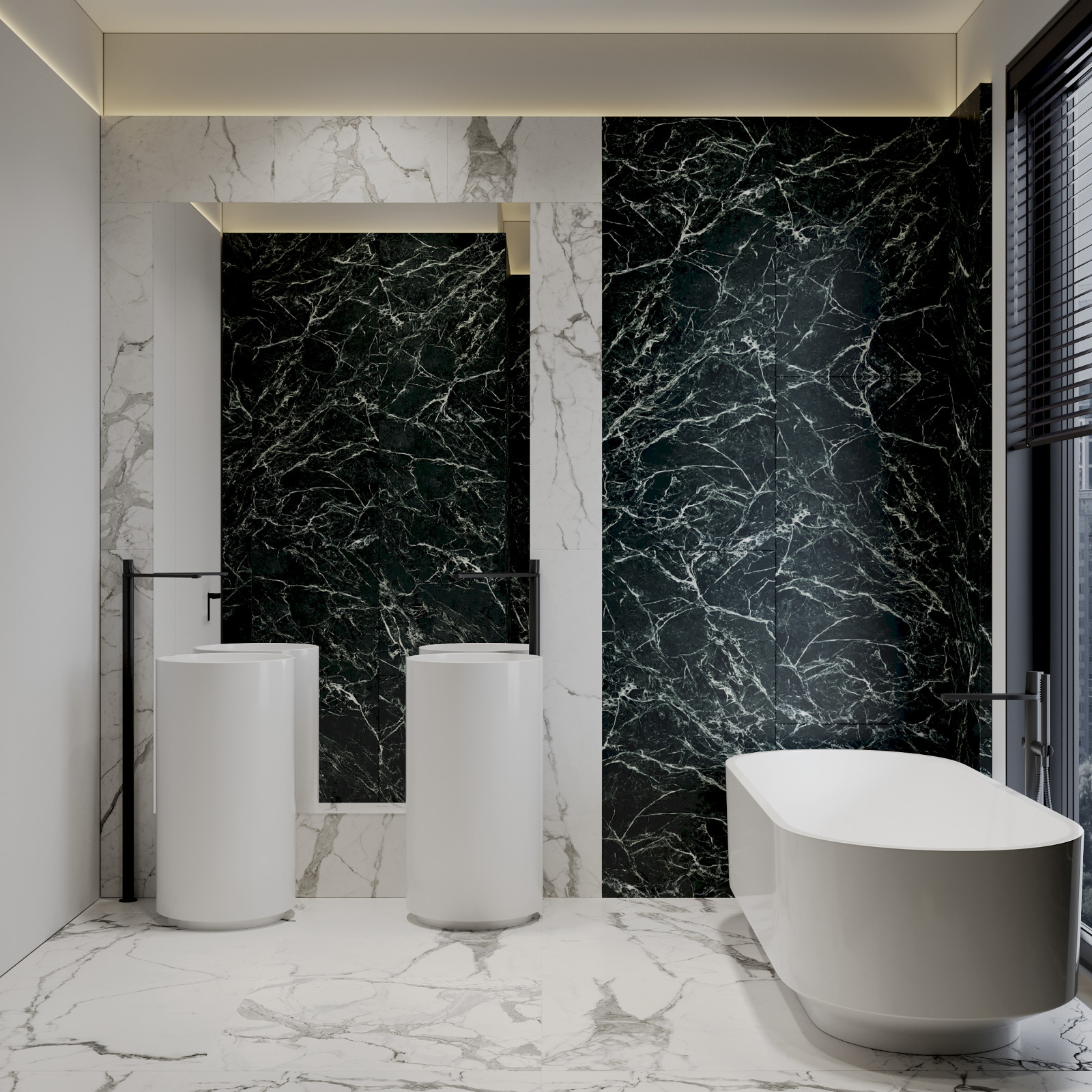 spacious modern apartment