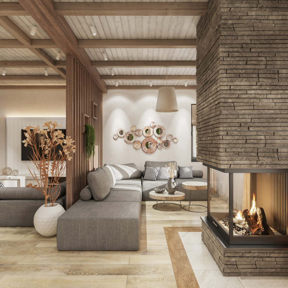 Загородный дом в стиле кантри