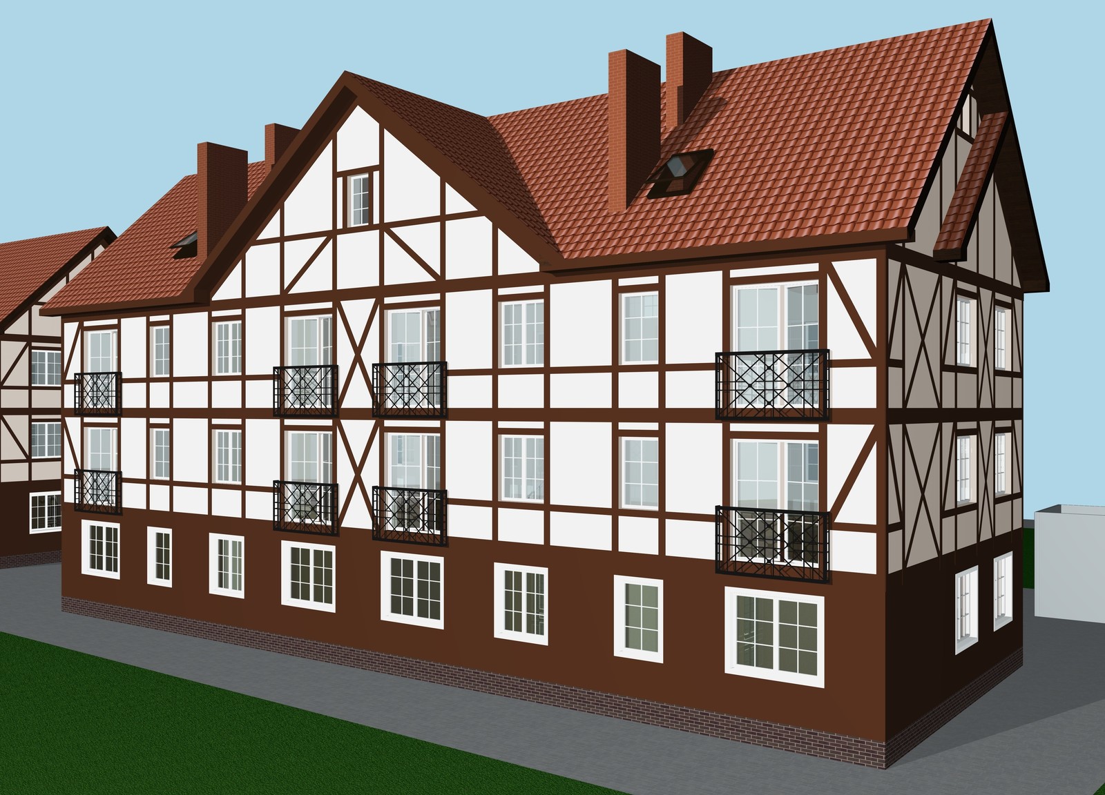 Малоэтажный жилой дом