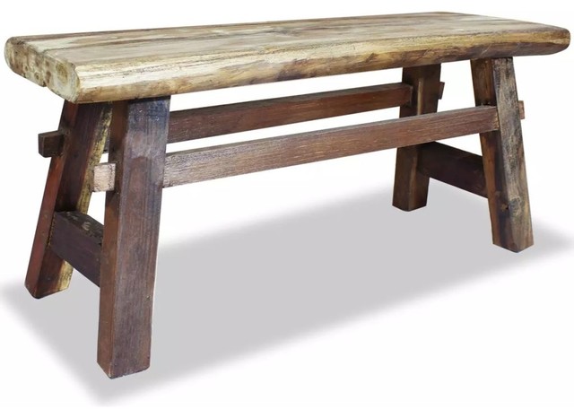 Vidaxl Wooden Storage Bench Entryway Bench Shoe Cabinet