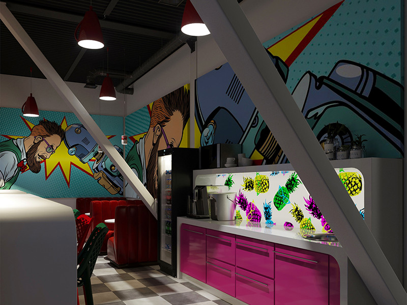 Дизайн интерьера офиса IT-компании