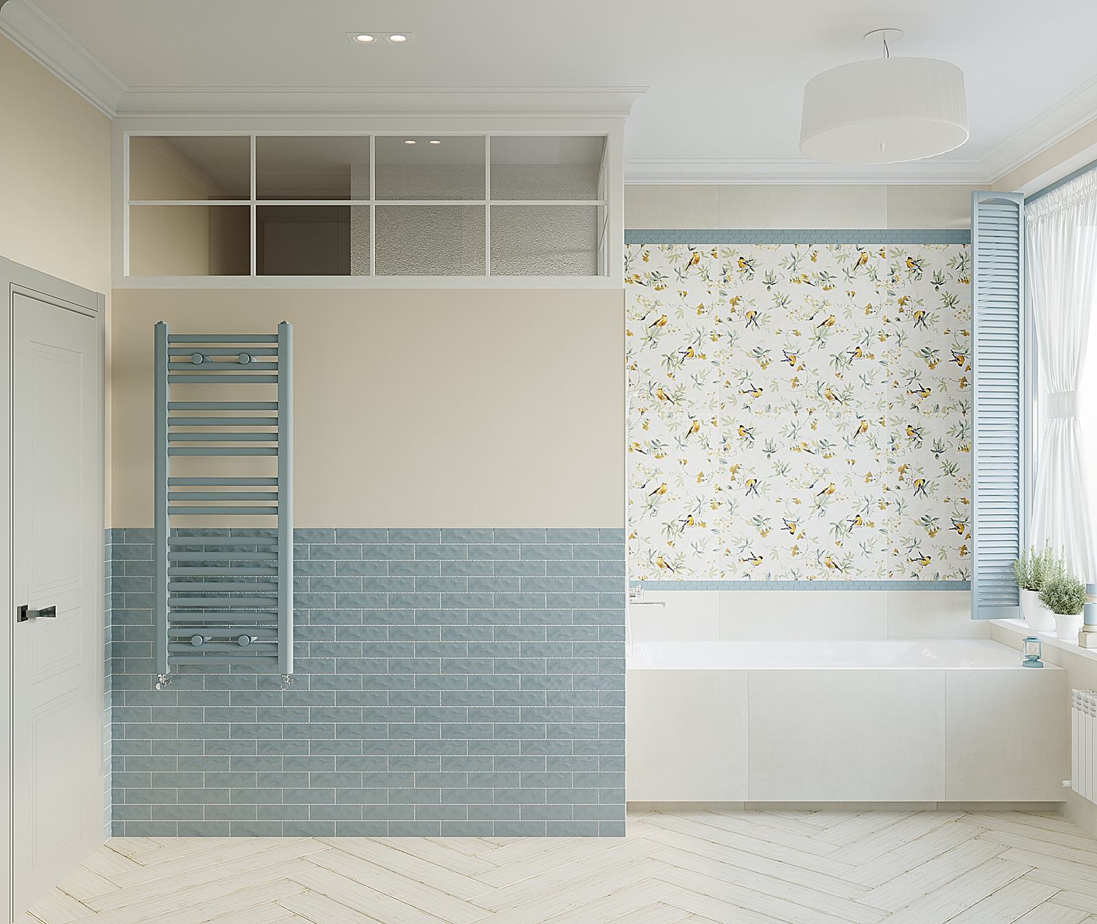 Ванная комната для женской половины семьи