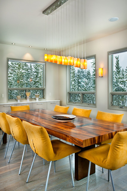Buckhead Client's Ski Retreat - Dining Room contemporary-dining-room