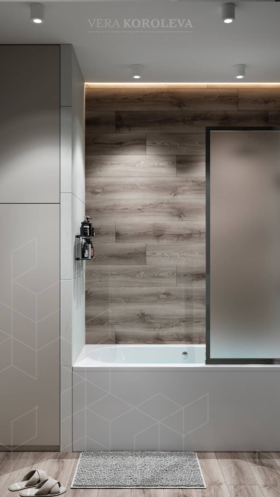 Дизайн-проект двухкомнатной квартиры в современном стиле