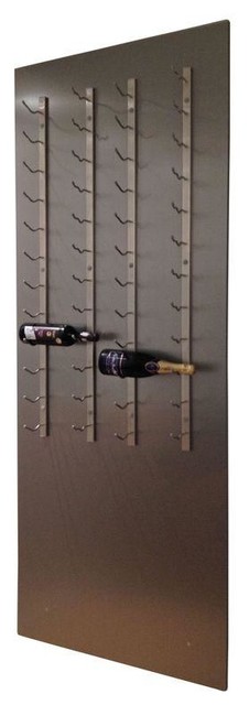 Pre-owned Modern Wine Racks with Custom Panels - A Pair