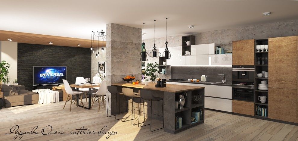 Загородный лофт