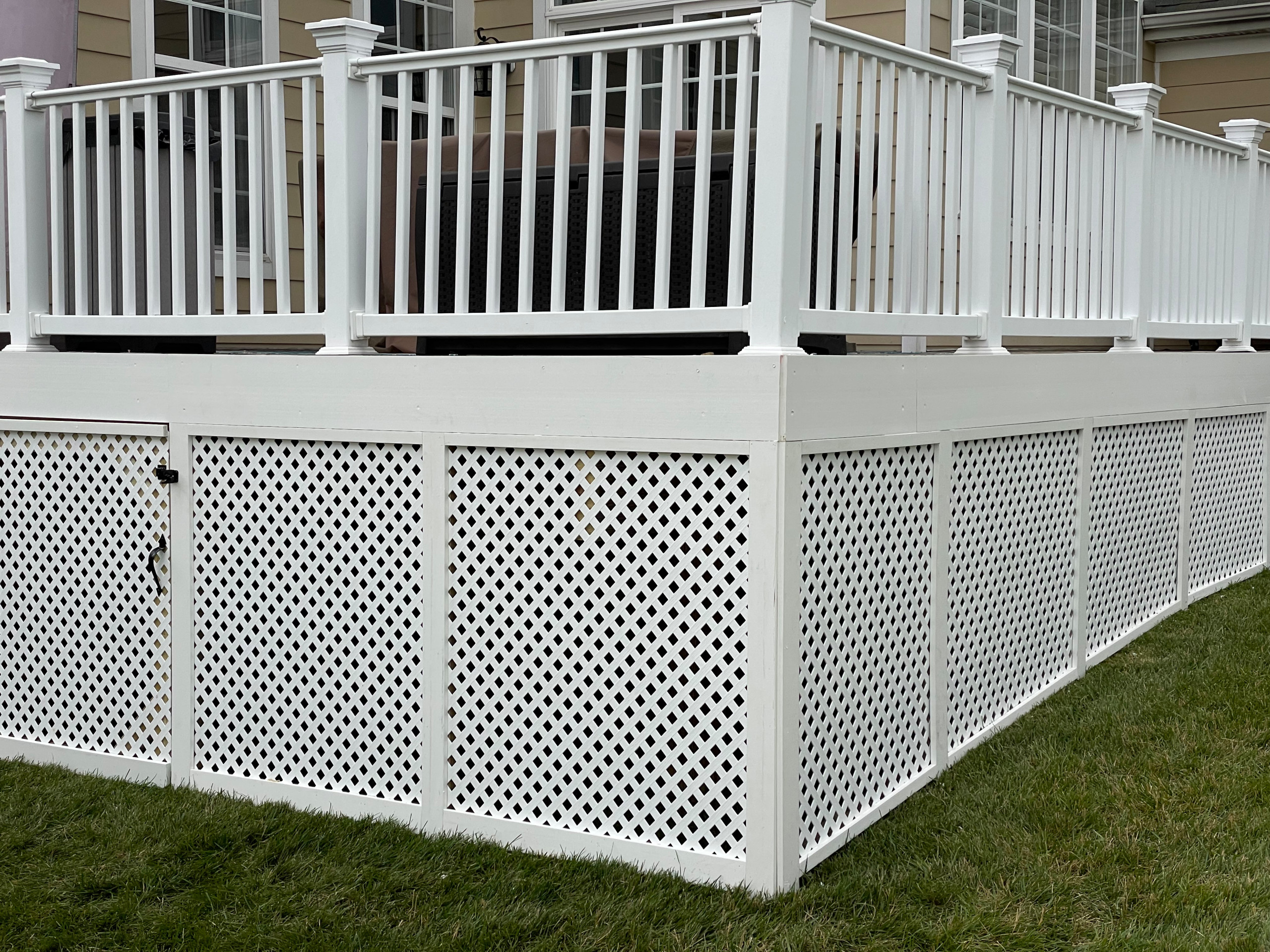 New Lattice & underdeck storage