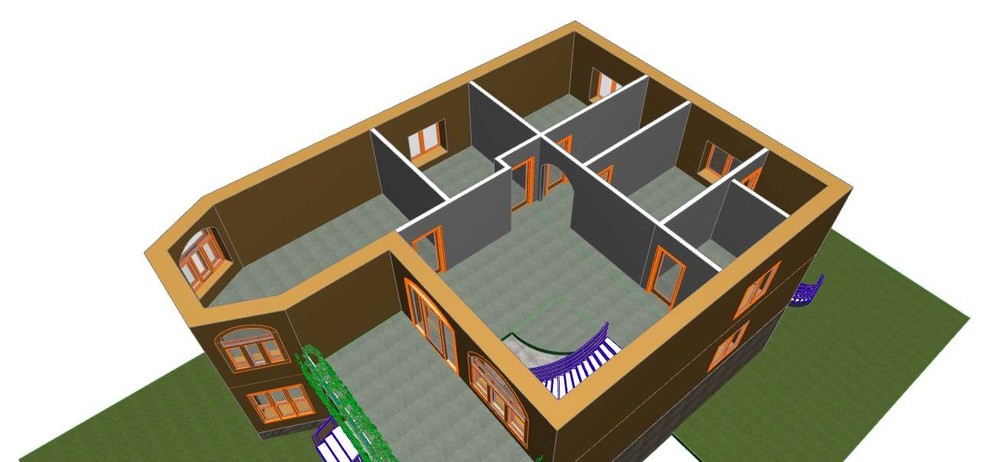 Частный дом (черновик)