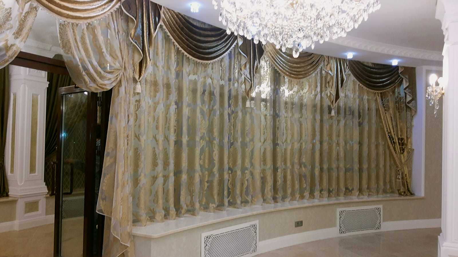 Пошив штор на заказ.