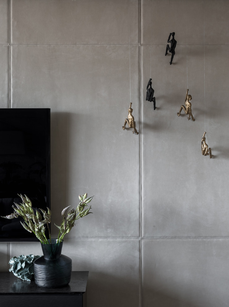 Двухэтажная квартира в стиле эклектика с террасой