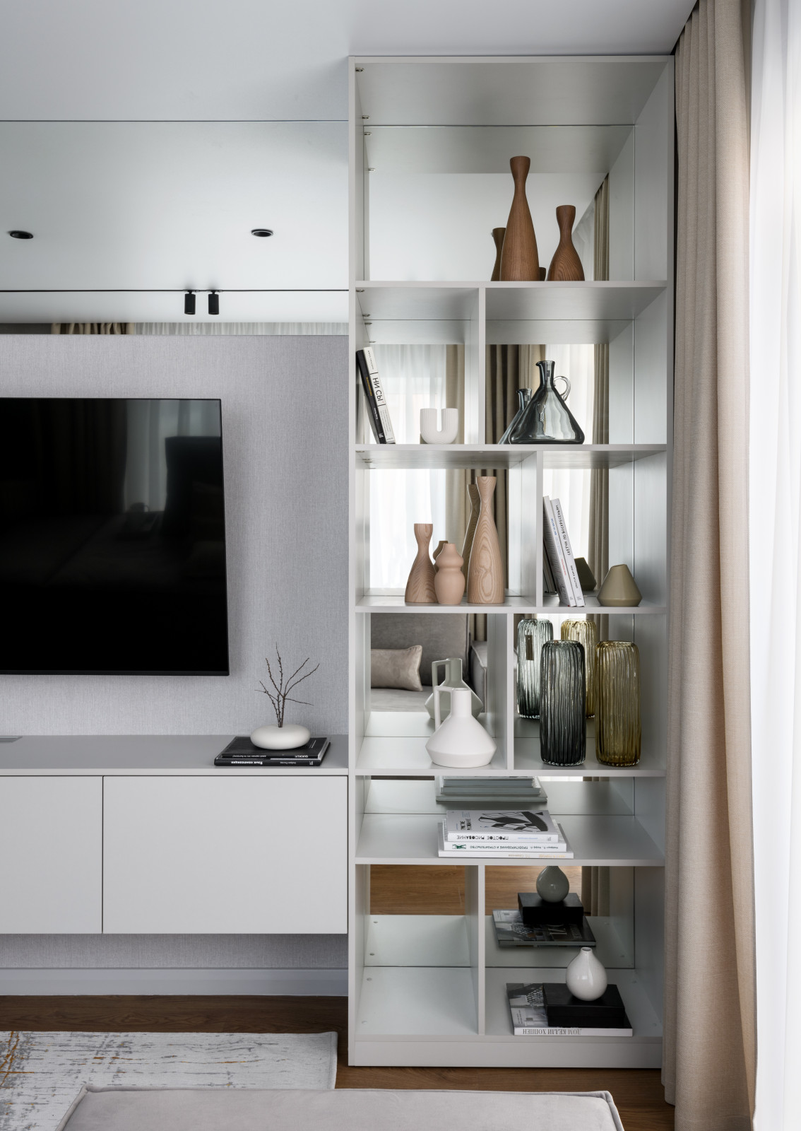 Светлая квартира для семьи с двумя детьми