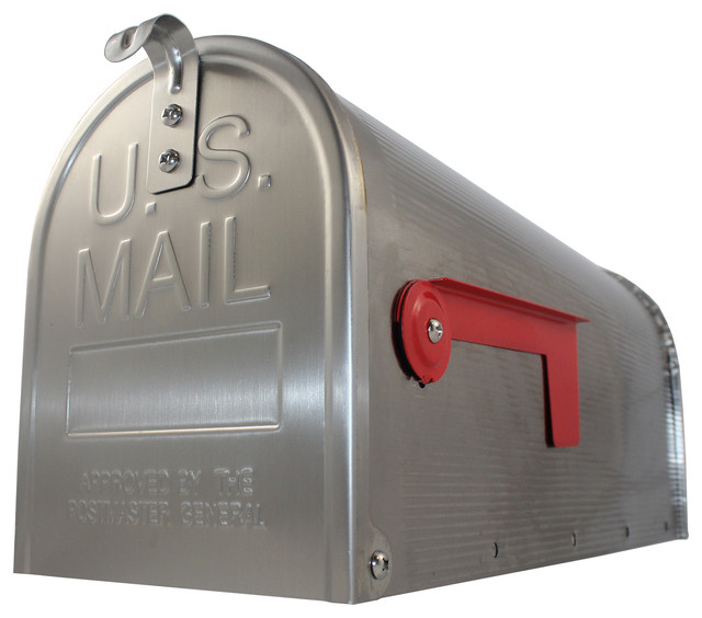 Stainless Steel Mailbox Industrial Mailboxes by Modernist Mailbox