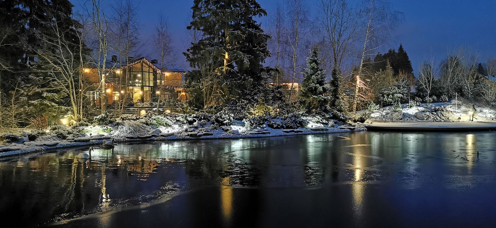 Лесное озеро