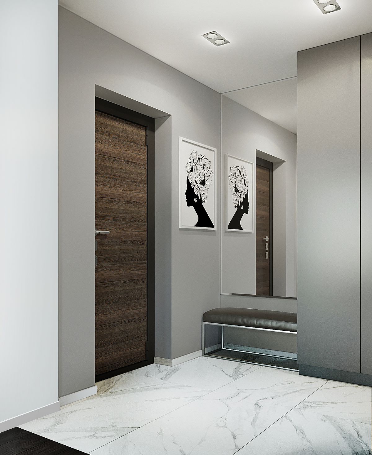 Стильная квартира в минимализме