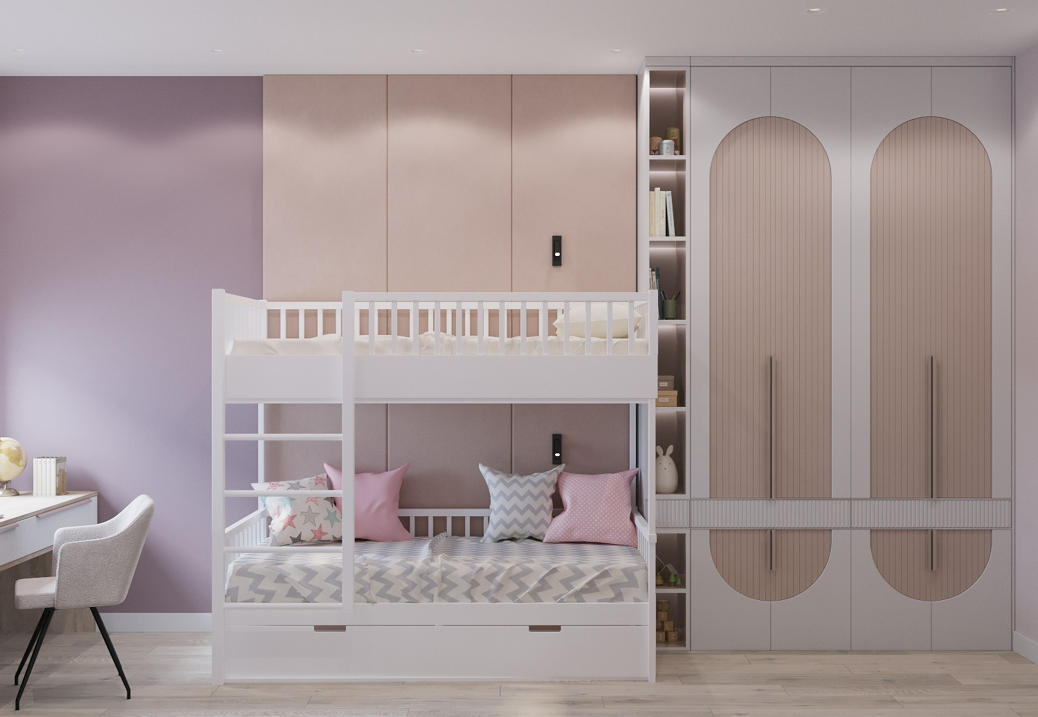 Детская комната для девочки ЖК Аристократ