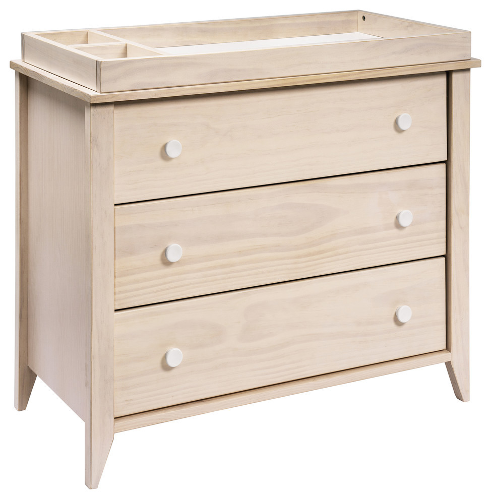 dresser with removable changing table top