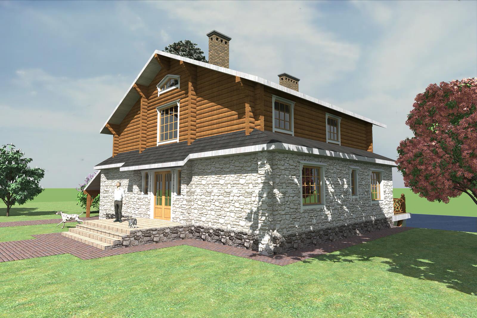 Деревянные строения