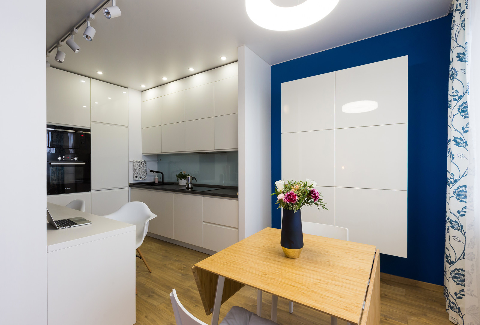 Однокомнатная квартира-студия для семьи с ребенком