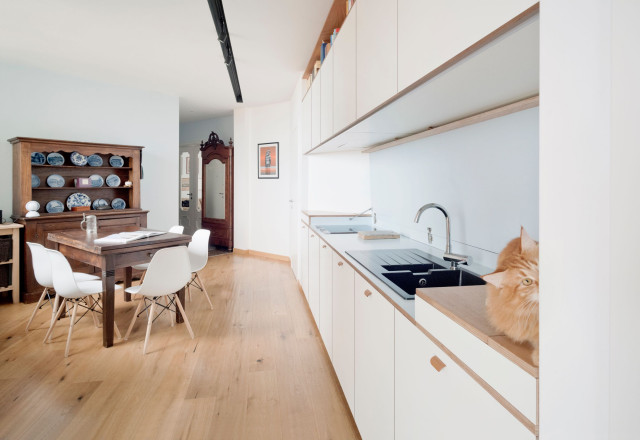 Cucina a giorno modern-kueche