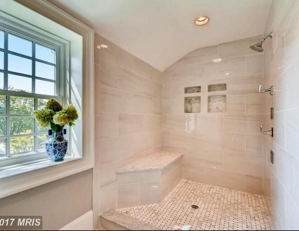 Roland Park Master Bathroom