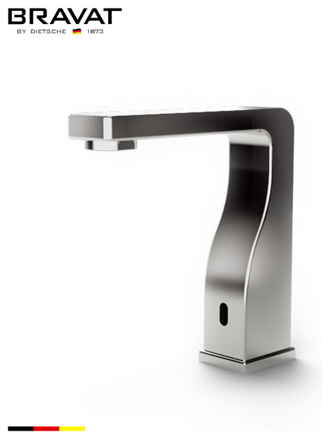 Bravat Automatic Sensor Faucets Contemporary Bathroom Sink