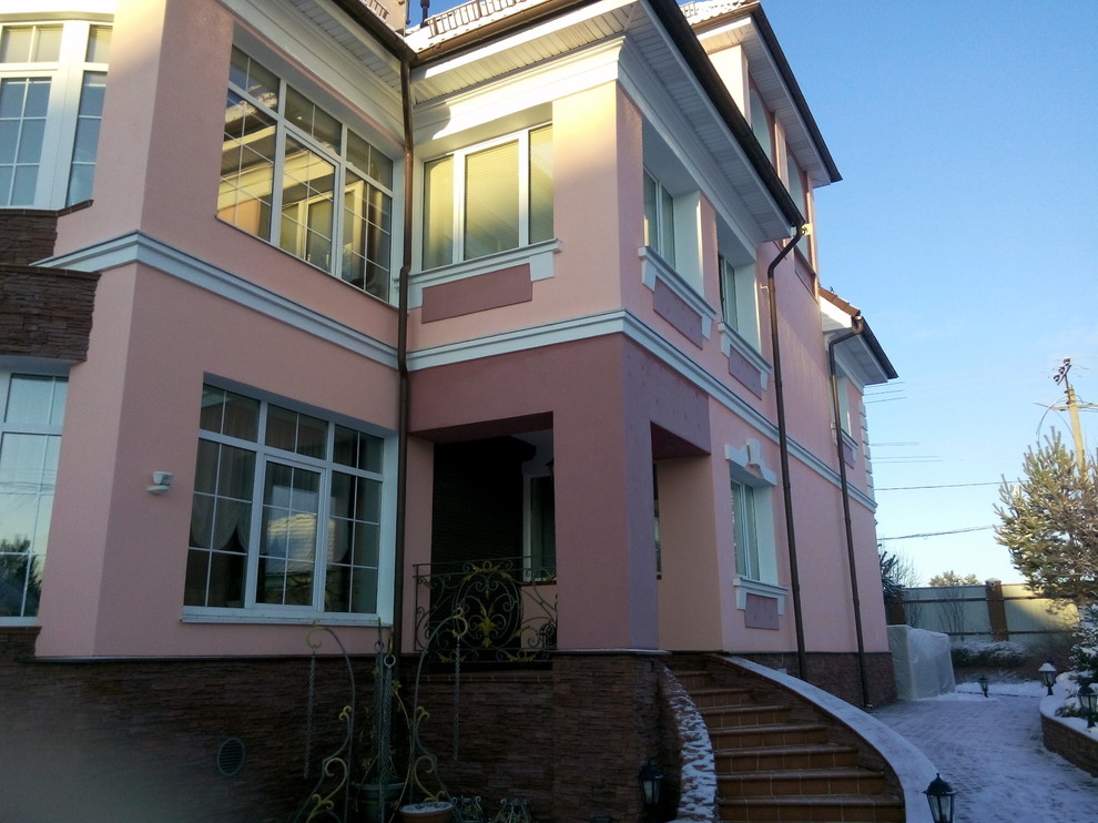 Фасадные работы, п. Токсово, Всеволожский р-н