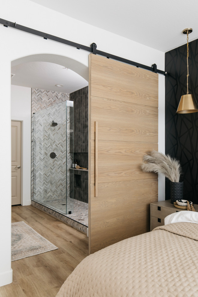 Home design - transitional home design idea in Phoenix