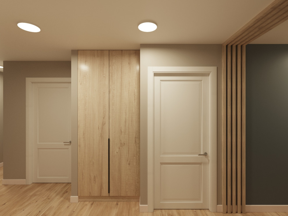 Минималистичный дизайн квартиры в Москве