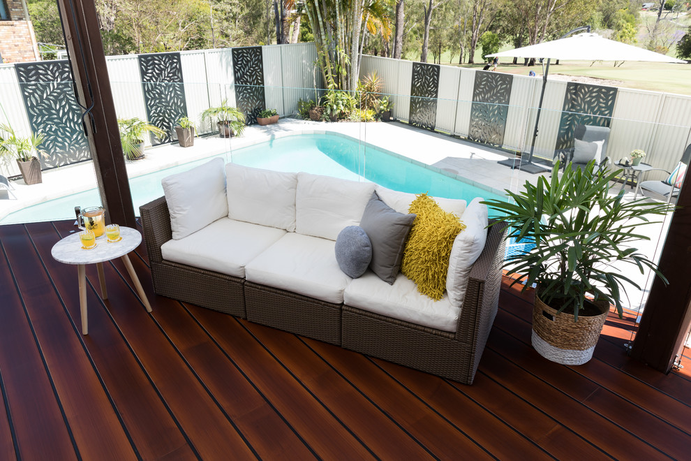 Photo of a modern deck in Sydney.