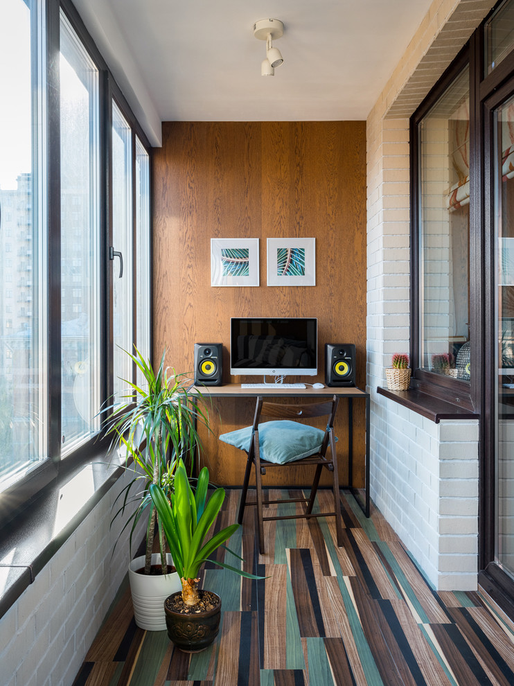 Яркий интерьер для молодой пары