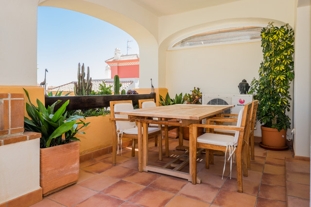 Abril middelhavsstil-terrasse
