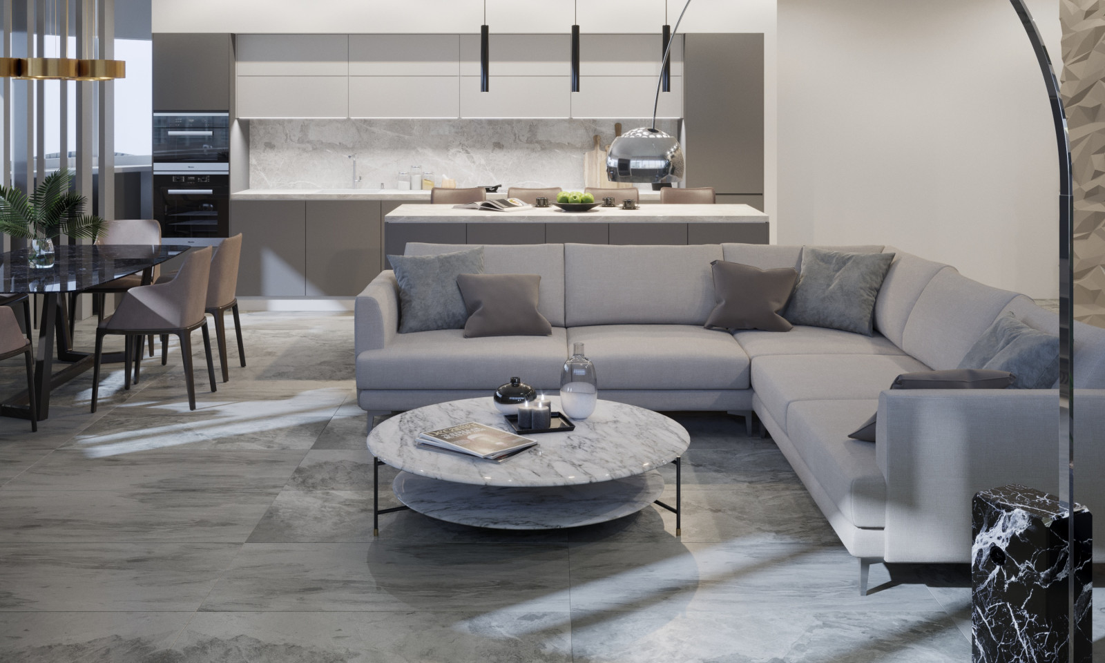 Современная квартира для молодого человека