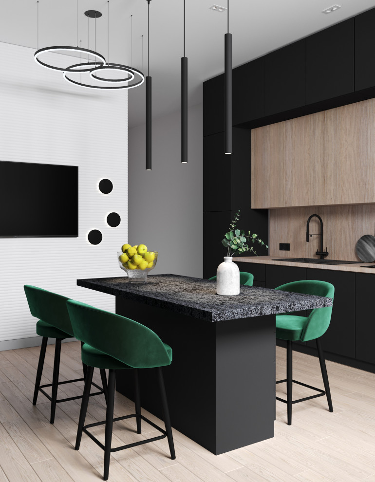 Спорт Таун. Кухня-гостиная