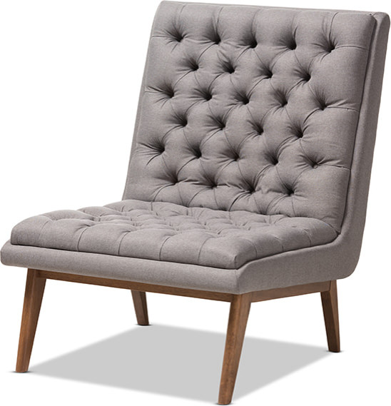 Annetha Lounge Chair - Gray