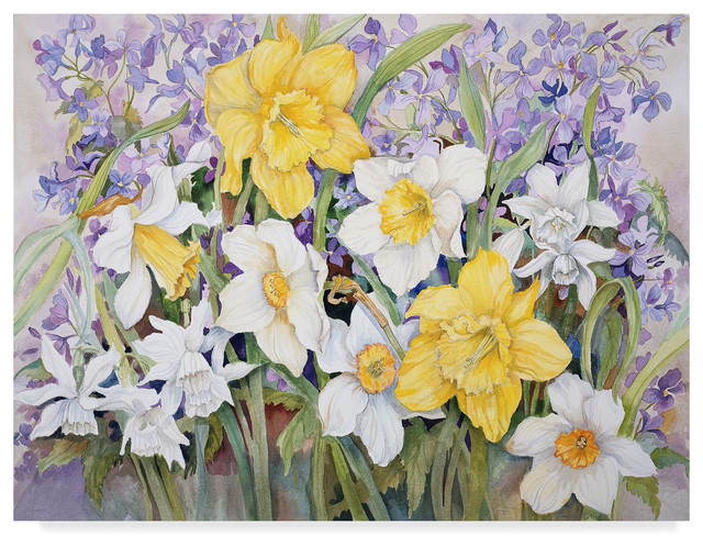 Joanne Porter 'Early Spring' Canvas Art - Contemporary - Prints And ...