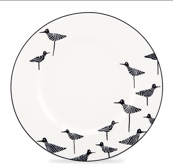 kate spade Wickford Sandpiper Accent Plate