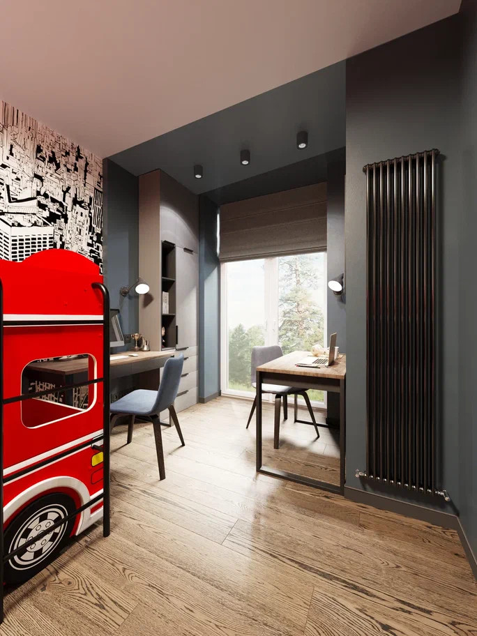 Идеи дизайн-проектов детской комнаты для мальчика